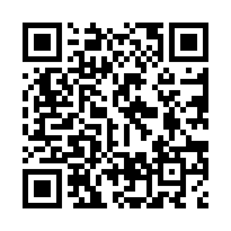 Demo QR code for the SIAE online admission form